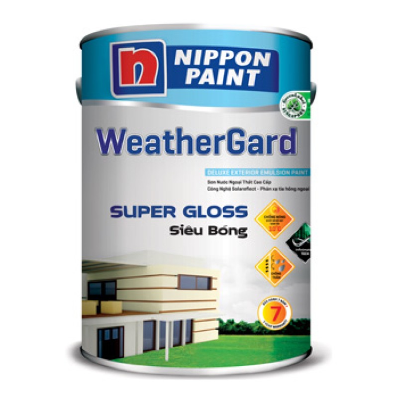 Sơn ngoại thất cao cấp WEATHERGARD siêu bóng 1L