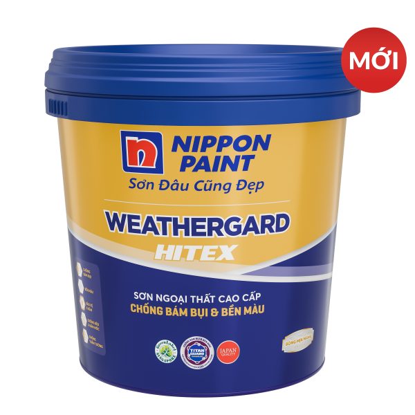 Sơn ngoại thất cao cấp WEATHERGARD HITEX 5L