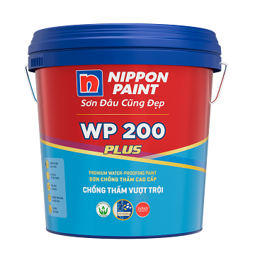 Sơn Chống Thấm WP 200 Plus( không cần trộn xi măng, có thể pha màu) 6kg