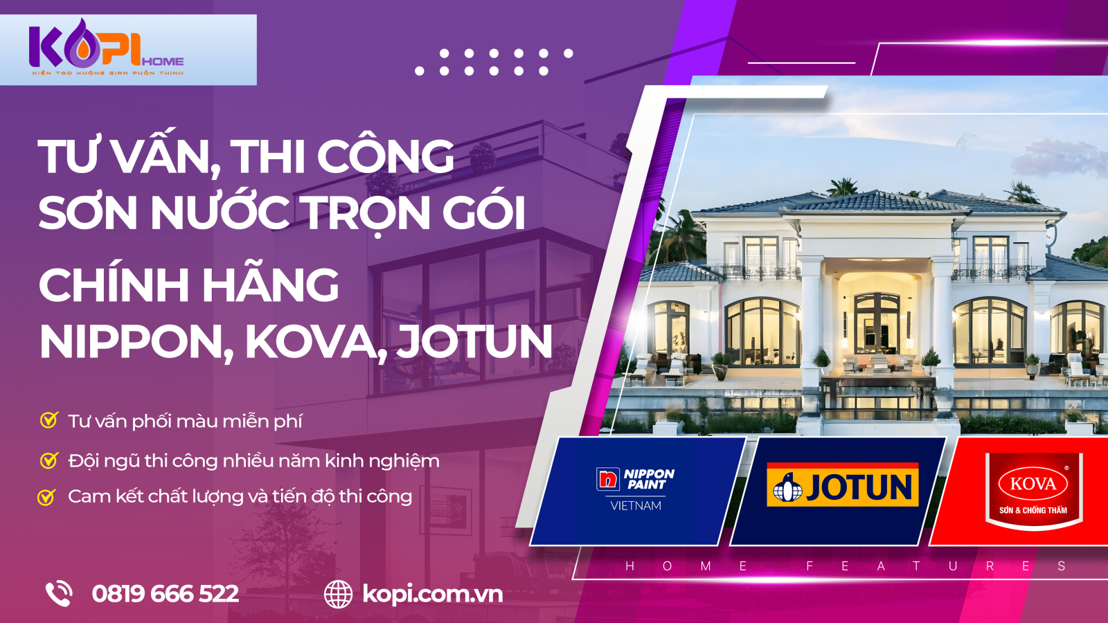 CÔNG TY CỔ PHẦN XÂY DỰNG VÀ THƯƠNG MẠI KOPI