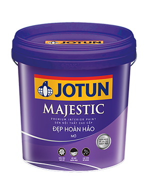 Sơn nội thất Majestic Đẹp Hoàn Hảo Mờ 15L