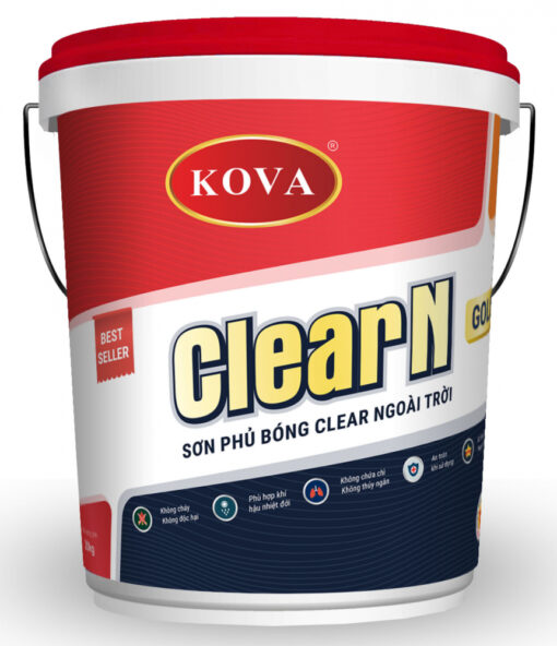 SƠN PHỦ BÓNG CLEAR NGOÀI TRỜI 20KG