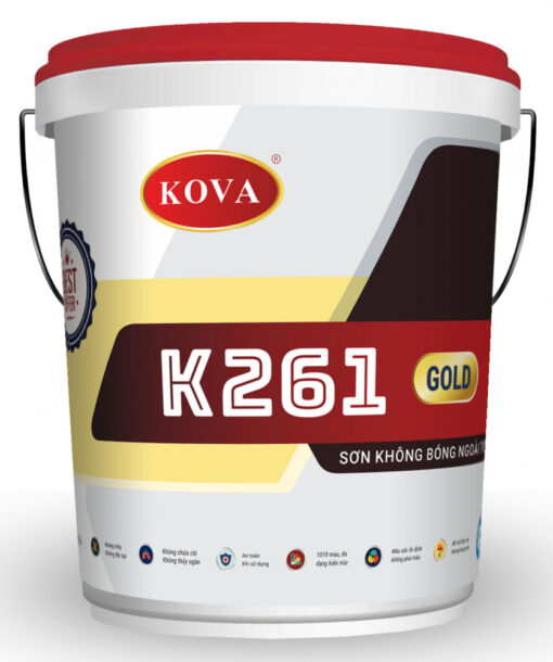 SƠN KHÔNG BÓNG NGOÀI TRỜI K261-GOLD 20KG