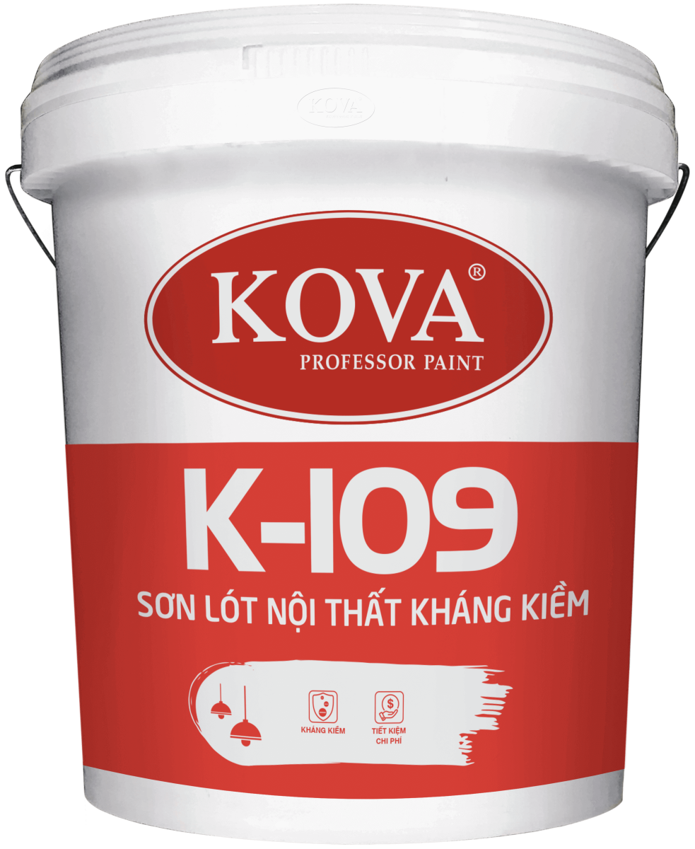 SƠN LÓT NỘI THẤT KHÁNG KIỀM KOVA K-109 20KG