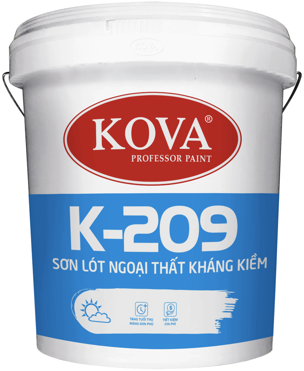 SƠN LÓT CHỐNG KIỀM CAO CẤP NGOÀI TRỜI K209-GOLD 20KG