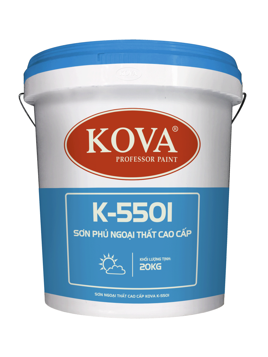 SƠN NGOẠI THẤT CAO CẤP KOVA K-5501 20KG
