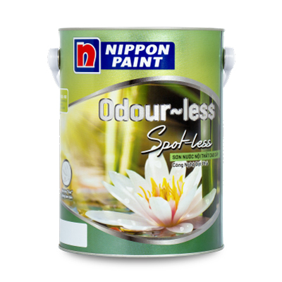 Sơn nội thất cao cấp Nippon Odour-less Spot-less 18L