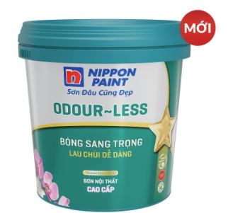Sơn nước nội thất cao cấp Odourless Bóng sang trọng 15L